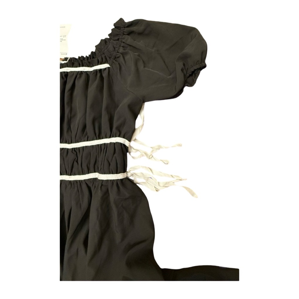 Black Maxi - Midnight at Pemberley Dress - Picture 9 of 12